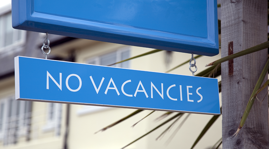 no vacancies
